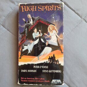 High Spirits 1988 VHS Daryl Hannah Horror Comedy Media Release Mom & Pop Rental